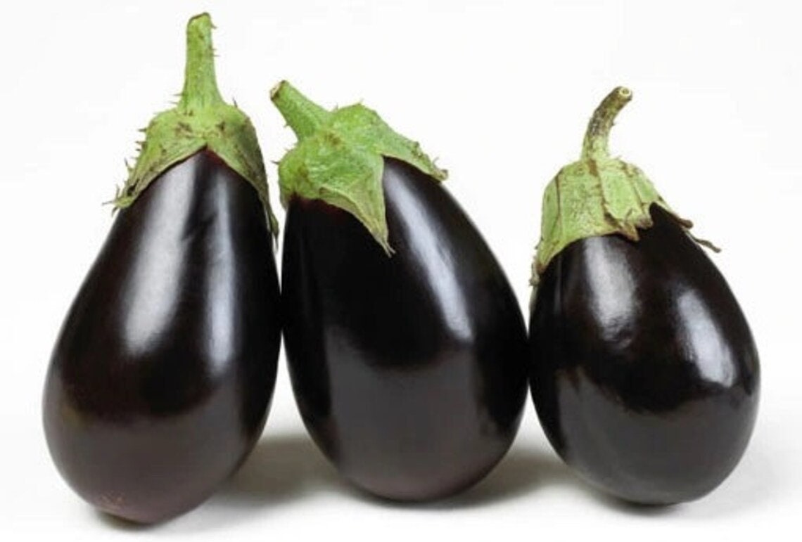 Eggplant Black Beauty/Solanum melongena - 100 Seeds - non GMO